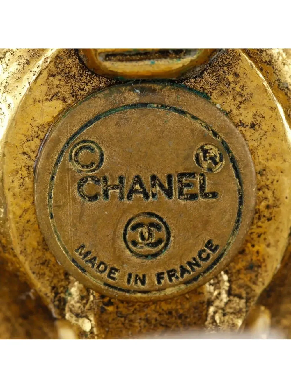 Chanel Cc Logo Clip-On Earrings Gold- #246682C80B